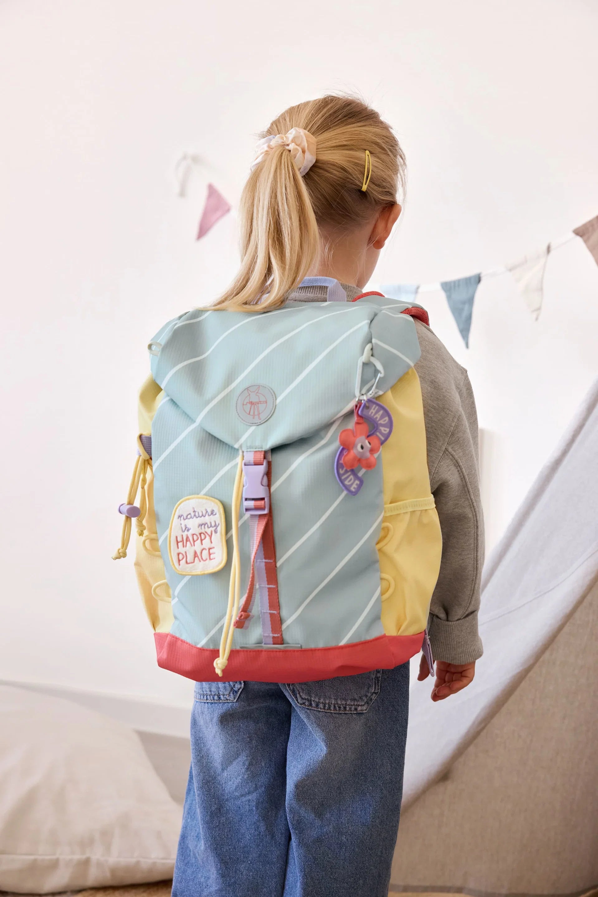 Lässig Wanderrucksack Kinder 14 L Happy Trails, Blume