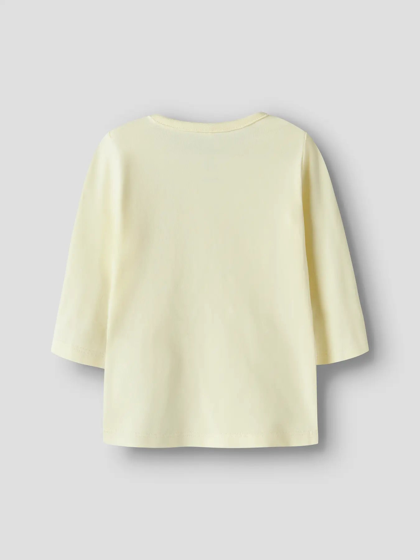 Rückseite vom NAME IT Langarmshirt in Gelb aus Baumwolle Lyocell im Bärechind Winterthur Zürich Schweiz