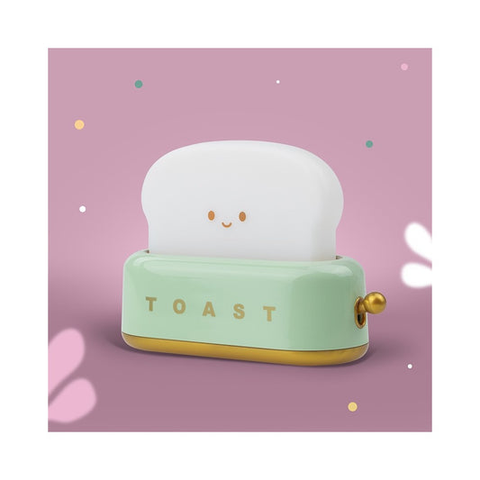 Mary’s LED Nachtlicht Toaster aus Silikon, leuchtend im Kinderzimmer, erhältlich im Bärechind Winterthur Zürich Schweiz.