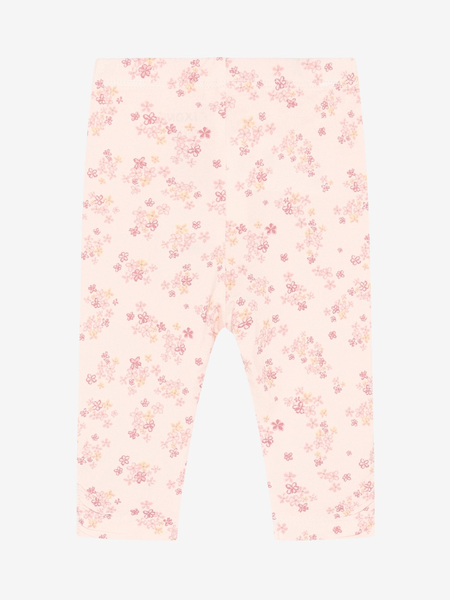 Baby Leggings Baumwolle rosa mit Blumenprint FIXONI im Bärechind Winterthur Zürich Schweiz kaufen