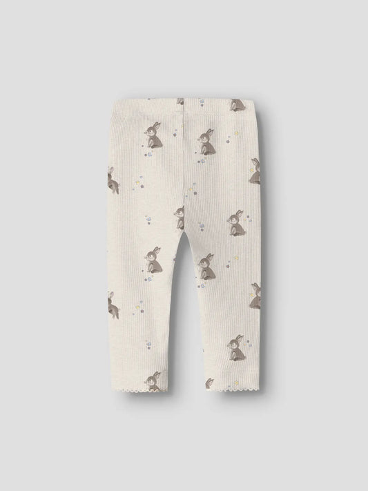 NAME IT Baby Leggings mit Hasen Print aus Baumwolle und Lyocell im Bärechind Winterthur Zürich Schweiz