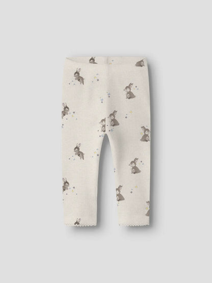 Rückseite der NAME IT Baby Leggings mit Hasen Print im Bärechind Winterthur Zürich Schweiz