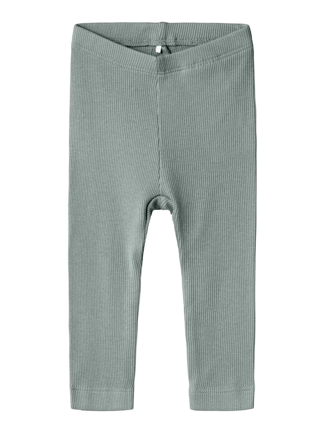 Baby Leggings in Slate Grey von name it – frontal fotografiert, erhältlich im Bärechind in Winterthur