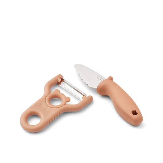 Set aus Messer und Sparschäler für kleine Küchenhelfer in Winterthur