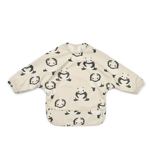 Liewood Merle Langarm-Lätzchen mit Panda-Motiv für Babys – erhältlich im Bärechind Winterthur, Zürich, Schweiz.
