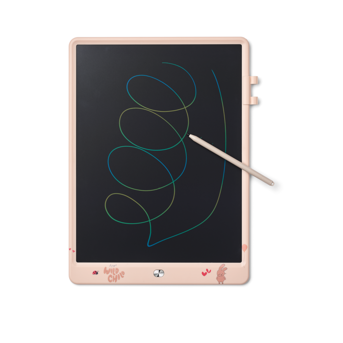 Liewood Zora LCD Zeichentafel 13,5 Zoll Wild Child Rosey mit Zeichenstift für Kinder ab 4 Jahren