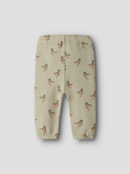 Lil'Atelier Babyhose mit Entenprint und elastischem Bund