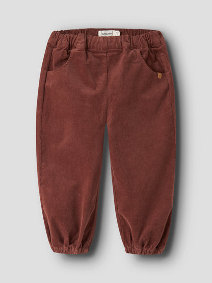 Cordhose von Lil'Atelier in Mahogany, Vorderansicht