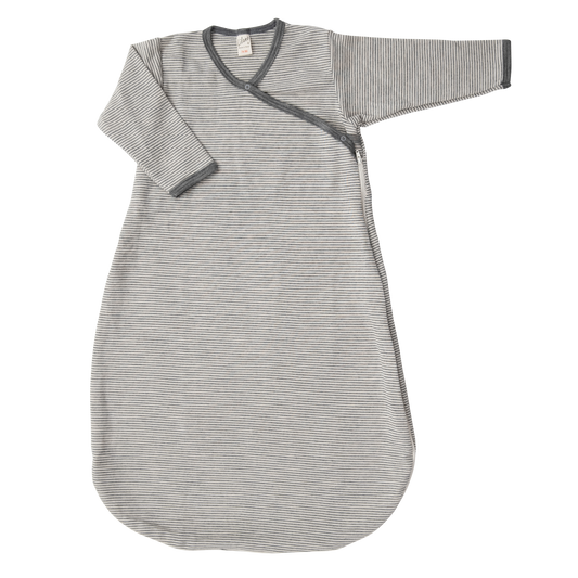 schlafsack temperaturregulierend Lilano Babyschlafsack mit Ärmel – Ringel Grau,| Bärechind Winterthur