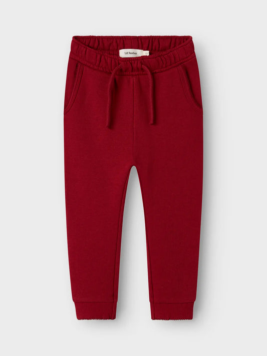 Lil'Atelier Sweathose aus Bio-Baumwolle in Rot – erhältlich bei Bärechind Winterthur, Zürich Schweiz