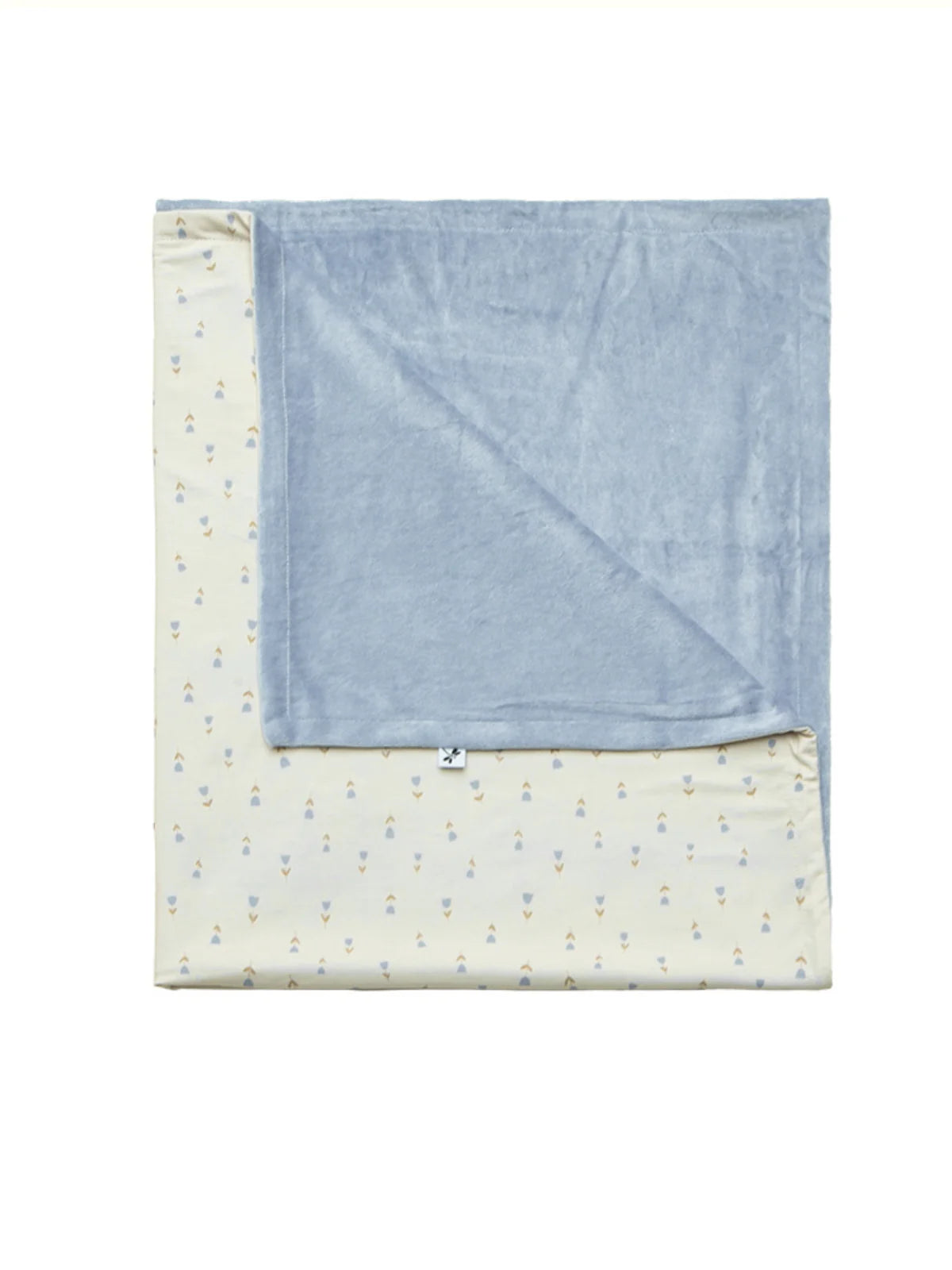 LiluLila Bio-Bambus Baby Decke mit extra weicher Velours-Seite und atmungsaktivem Jersey. OEKO-TEX zertifiziert und hautfreundlich für Neugeborene.