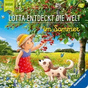 Lotta entdeckt die Welt im Sommer – liebevoll illustriertes Naturbuch über Sonne, Blumen und Tiere für Kinder ab 2 Jahren, erhältlich bei Bärechind Winterthu