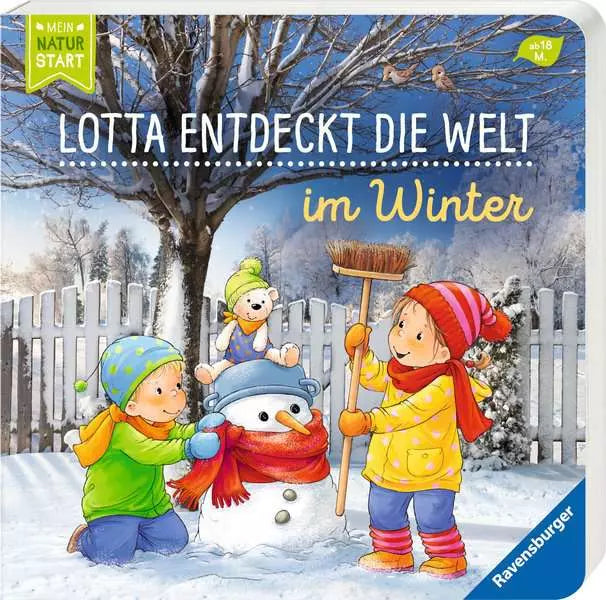 Lotta entdeckt die Welt im Winter, Pappbilderbuch von Ravensburger bei Bärechind