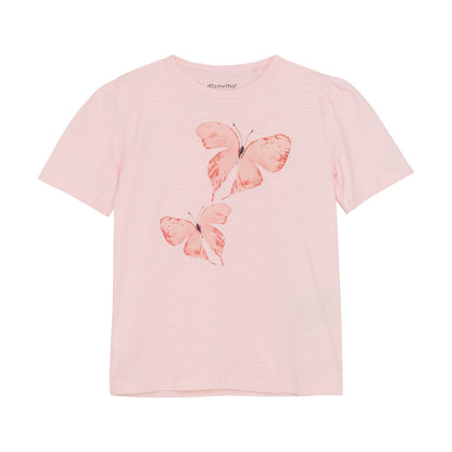 Schmetterling T-Shirt, rosa