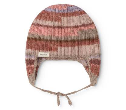 MarMar Alpaka Mütze, Multicolour Girl, Vorderansicht