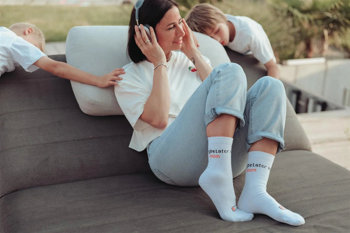 My Day My Dream Socken Maybe Later Mom, Ansicht 2