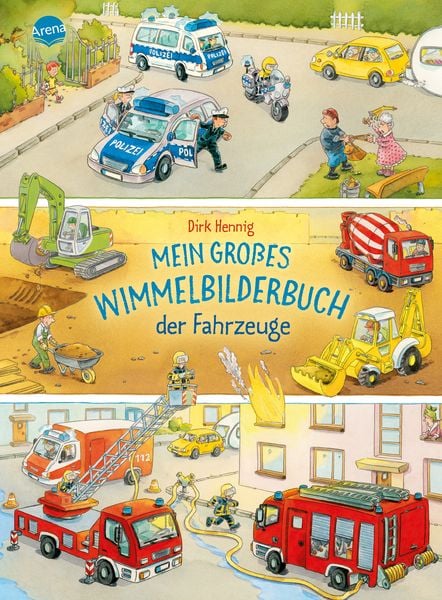 Wimmelbuch „Mein großes Wimmelbilderbuch der Fahrzeuge“ – Bärechind Winterthur