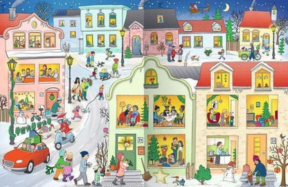 Einblick in das Buch Mein grosses Wimmelbuch Weihnachten von Gisa Borchers