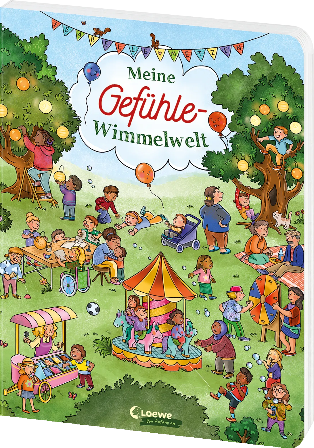 Meine Gefühle-Wimmelwelt, Wimmelbuch von Isabelle Metzen, Cover