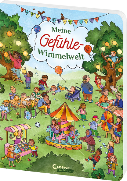 Meine Gefühle-Wimmelwelt, Wimmelbuch von Isabelle Metzen, Cover