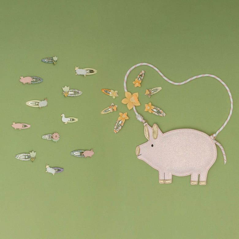 Mimi & Lula Frühlings Haarspangen mit Lamm Motiv im Bärechind Winterthur Zürich Schweiz