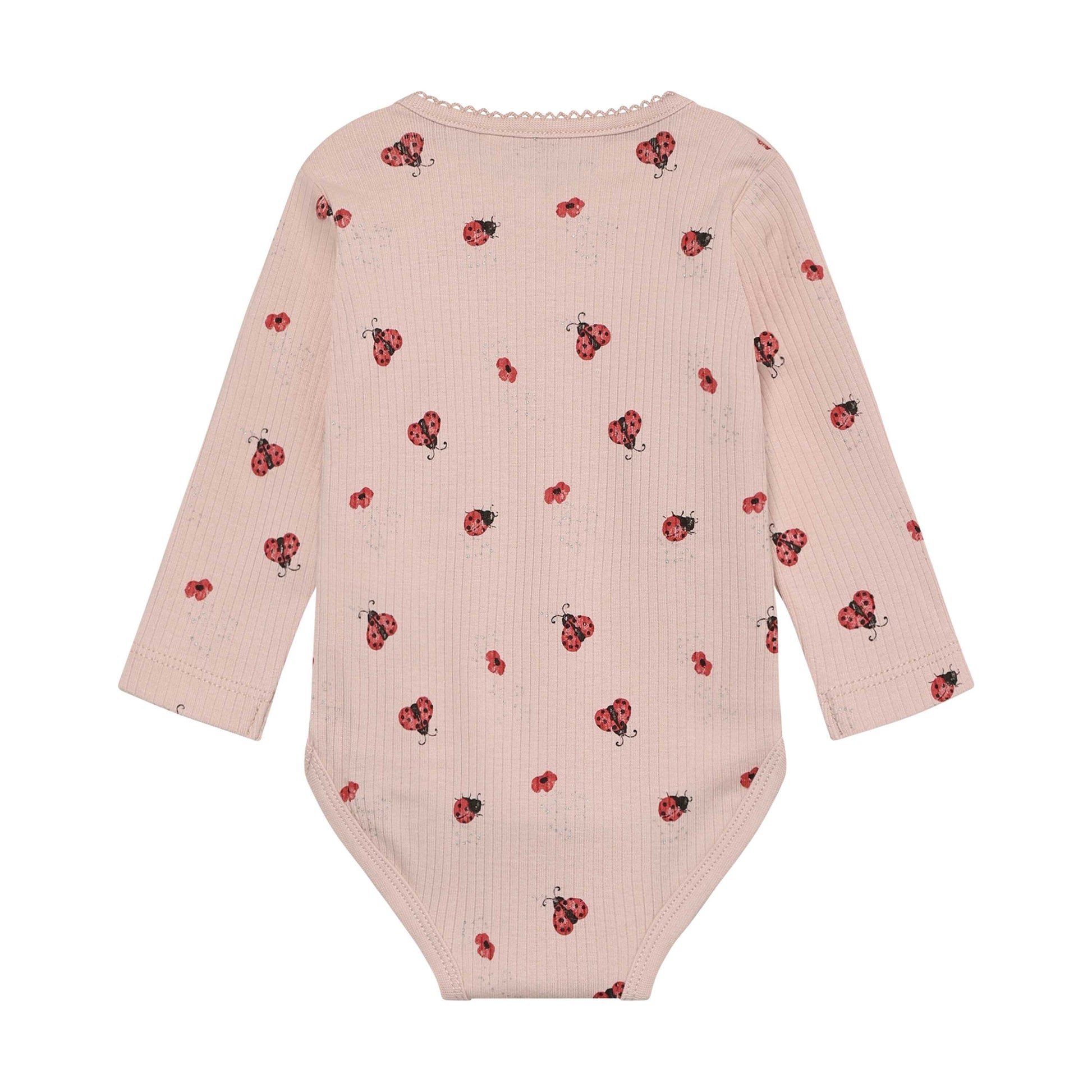 Langarm Rib Body von Minymo mit Marienkäfer-Motiv, Bärechind Winterthur Zürich Schweiz
