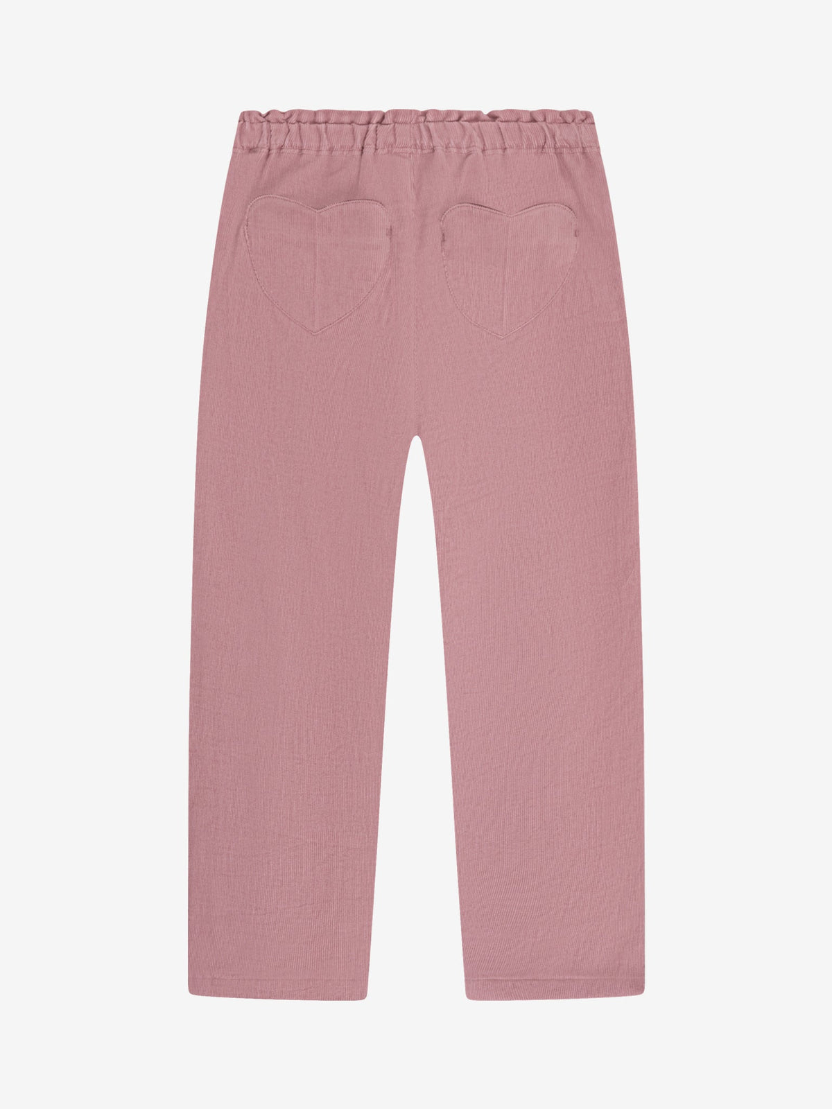 Minymo Cordhose gefüttert in Nostalgia Rose, Rückansicht mit aufgesetzten Taschen