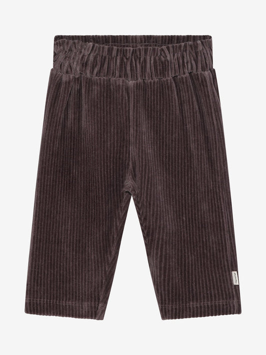 Minymo Cordhose Baby in Plum Truffle, Rückansicht