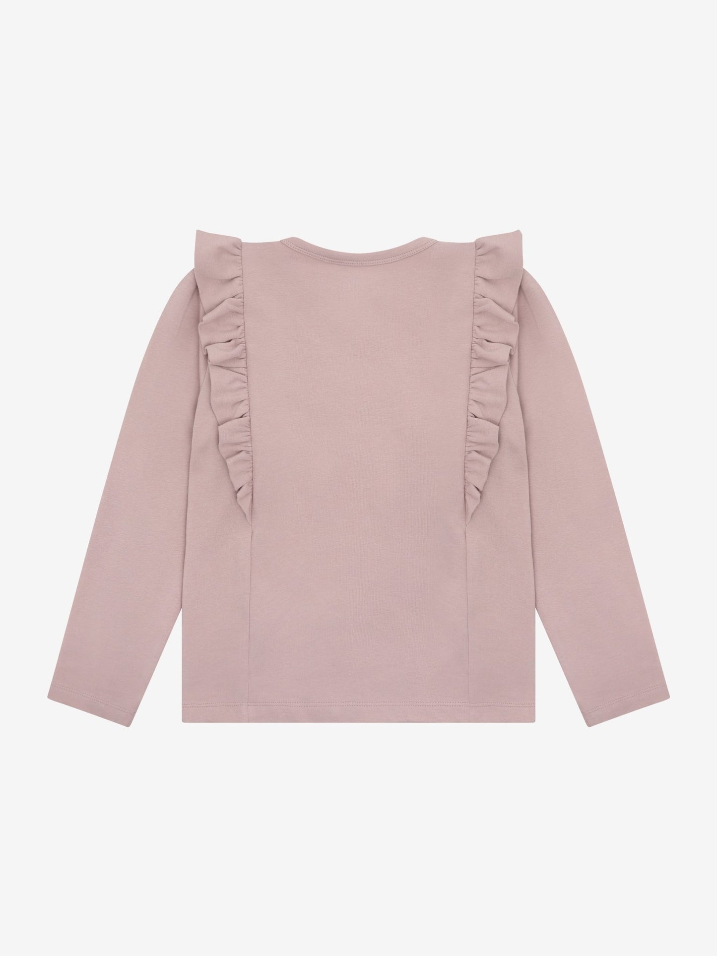 Minymo Langarmshirt in Fawn, Rückansicht