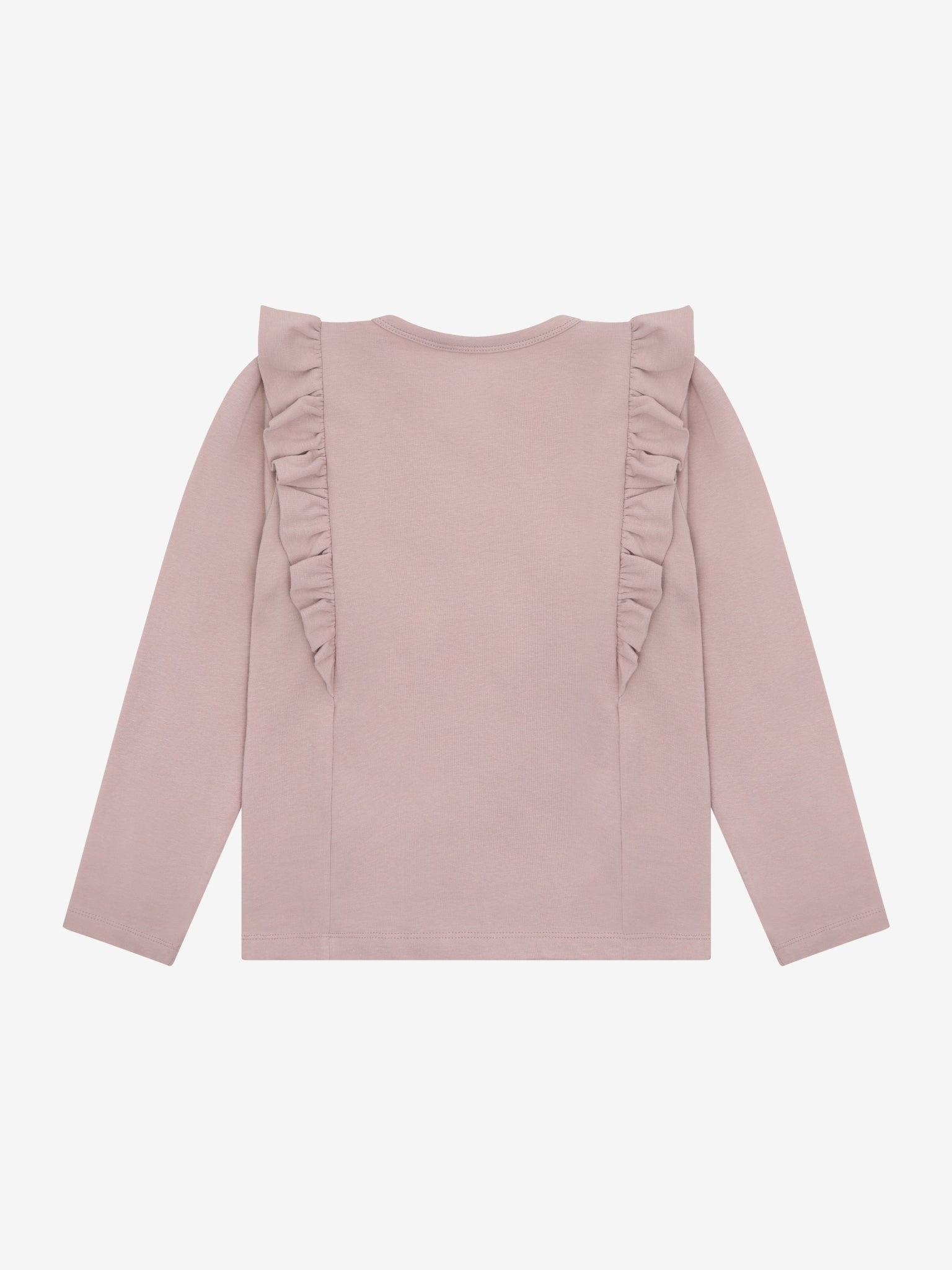 Minymo Langarmshirt in Fawn, Rückansicht