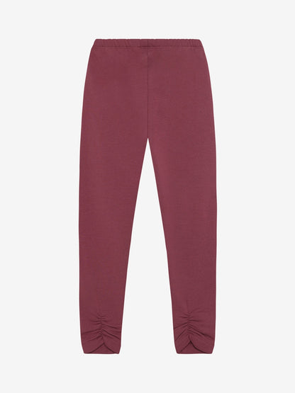 Minymo Leggings gefüttert Crushed Berry Rückansicht