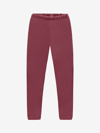 Minymo Leggings gefüttert Crushed Berry Vorderansicht