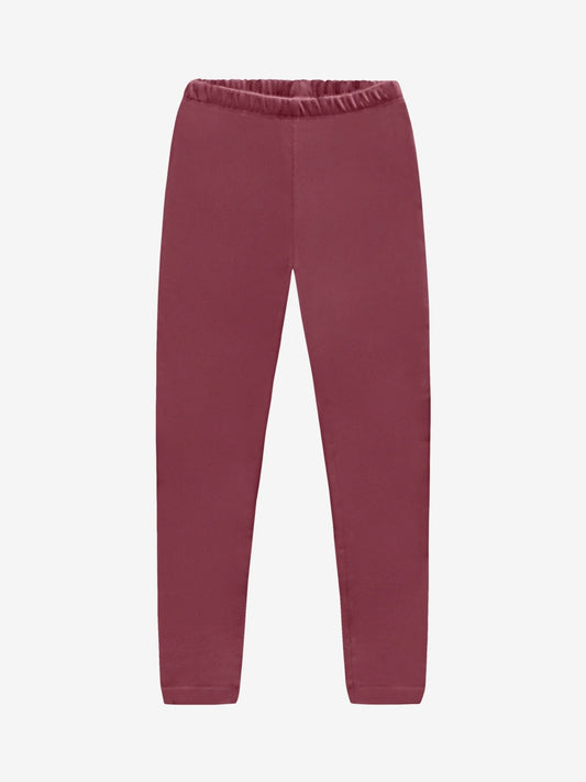 Minymo Leggings gefüttert Crushed Berry Vorderansicht