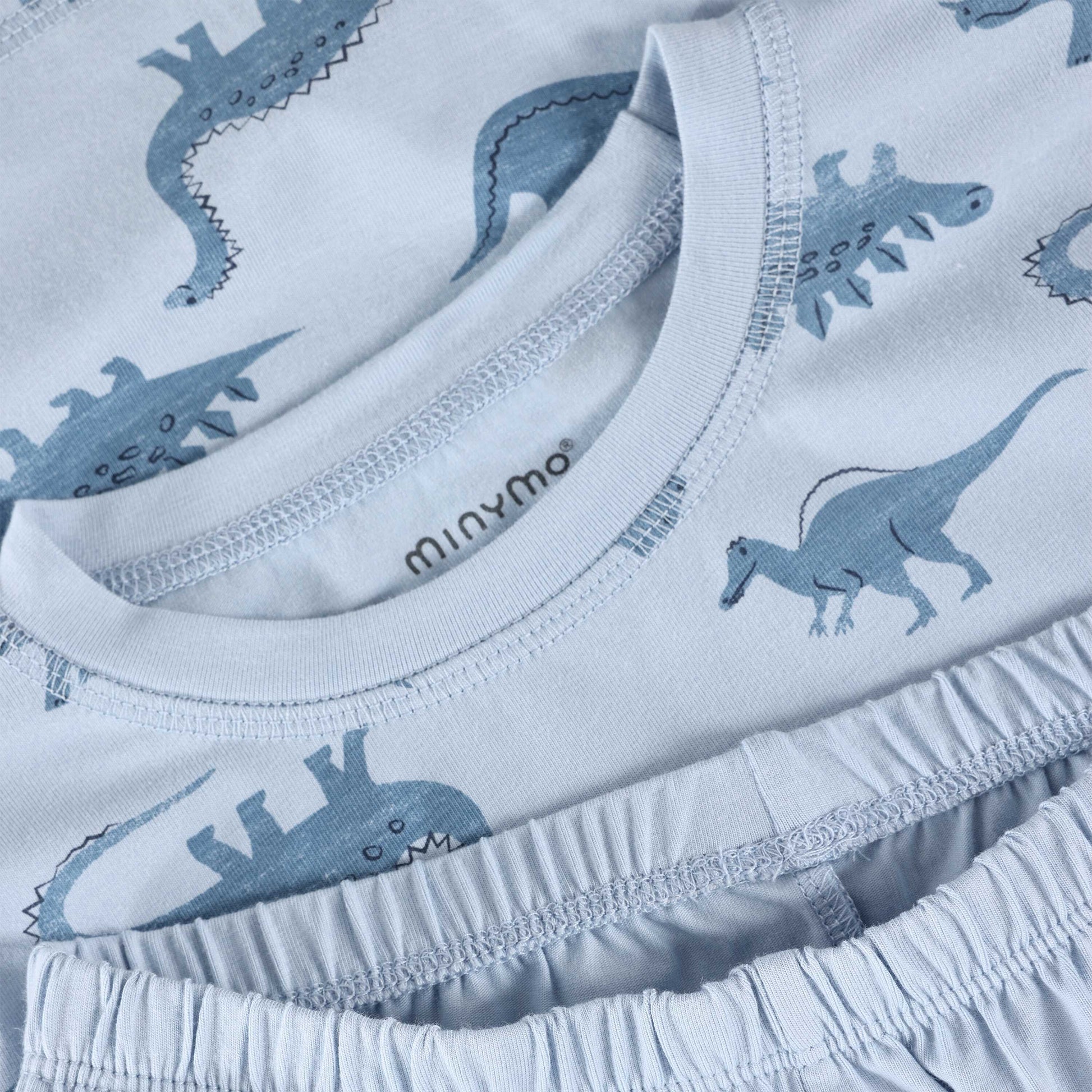 Detailaufnahme MINYMO Pyjama aus Bambus besonders weich Bärechind Winterthur Schweiz