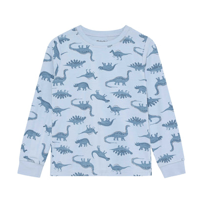 MINYMO Pyjama Oberteil aus Bambus mit Dino Print bei Bärechind Winterthur Schweiz