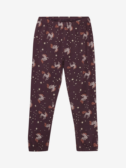 Minymo Pyjamahose in Huckleberry, Einzelansicht