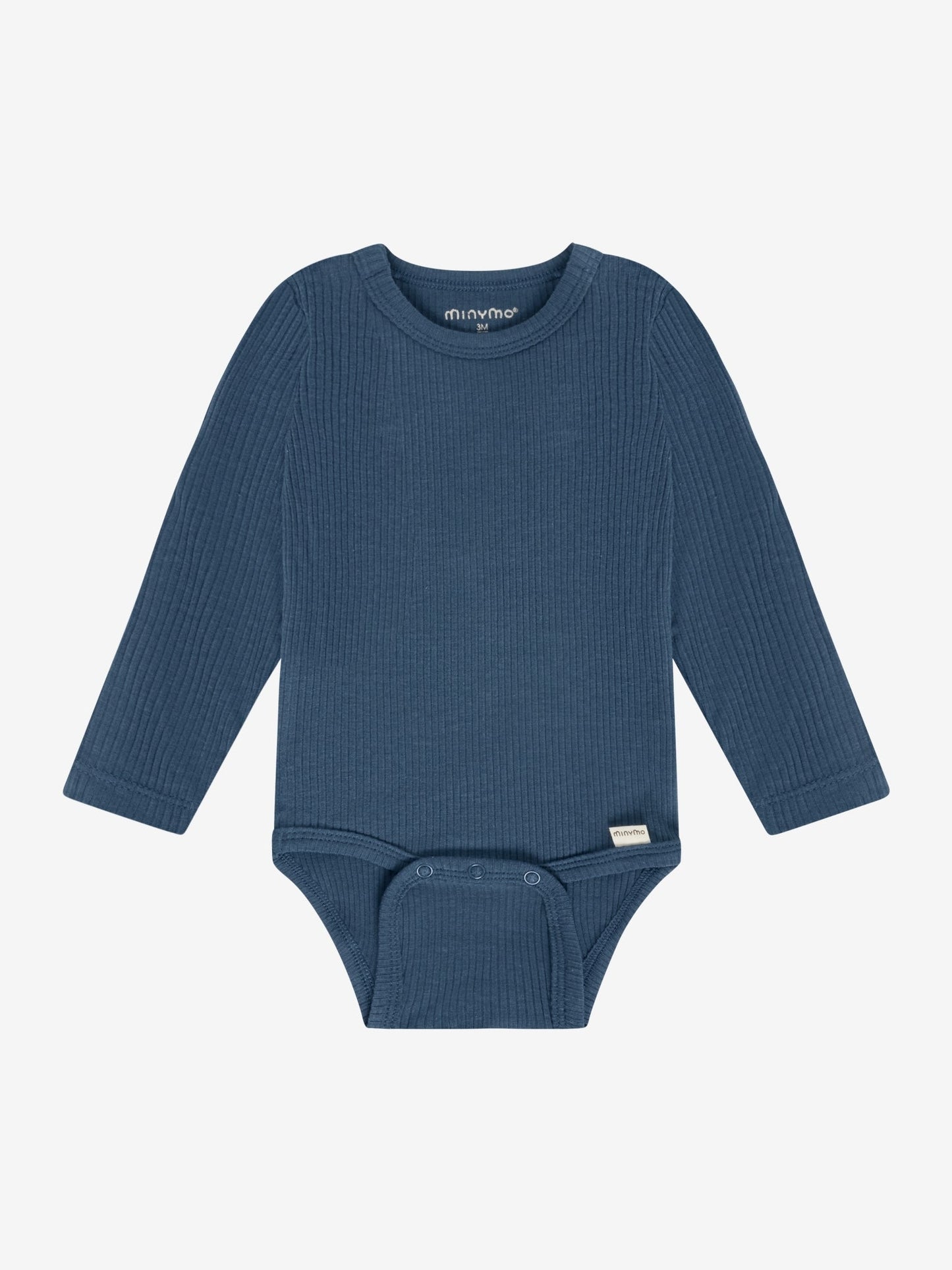 Minymo Rippbody in Midnight Navy, Frontansicht