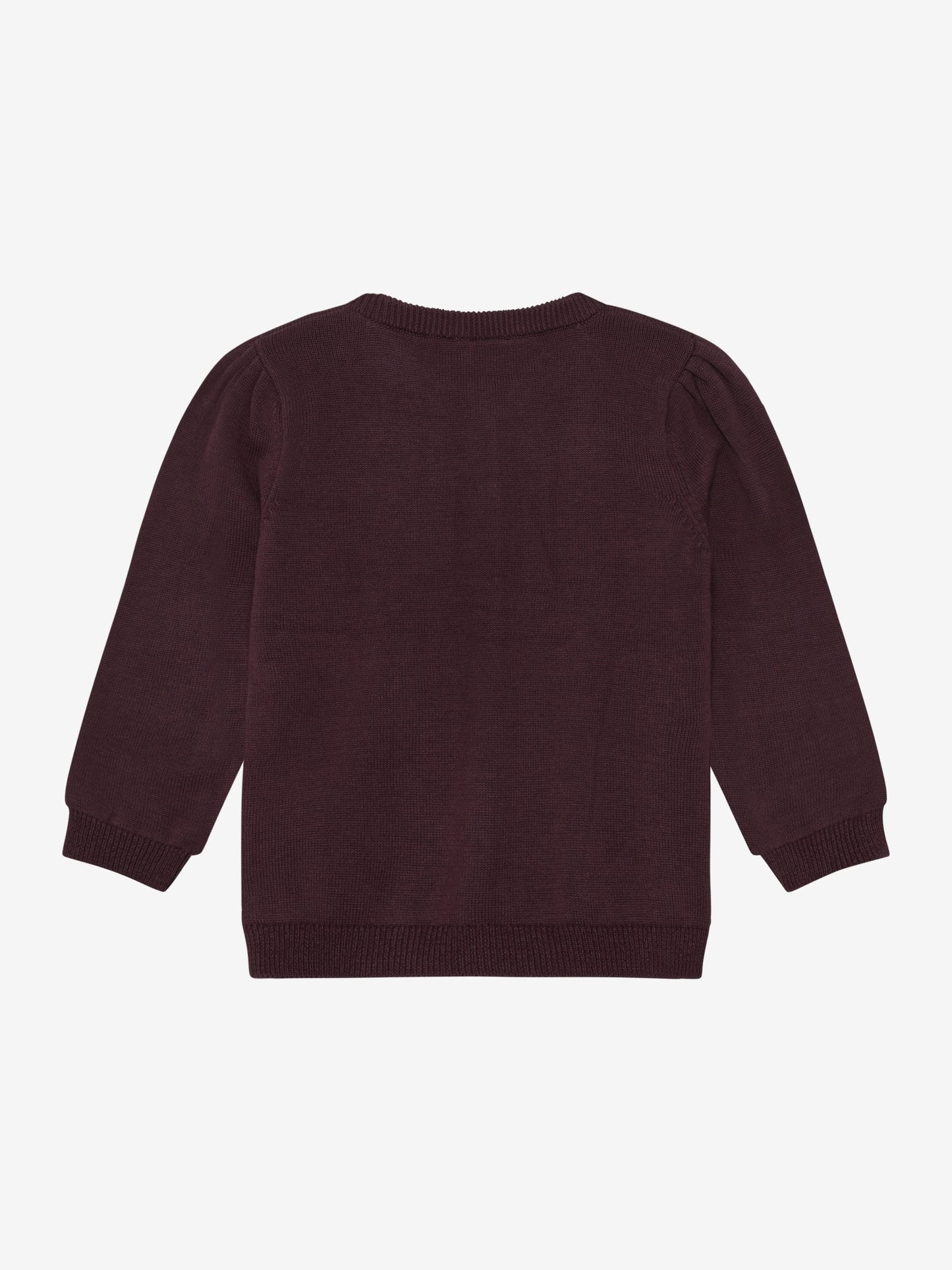 Minymo Strickjacke in Huckleberry, Rückansicht