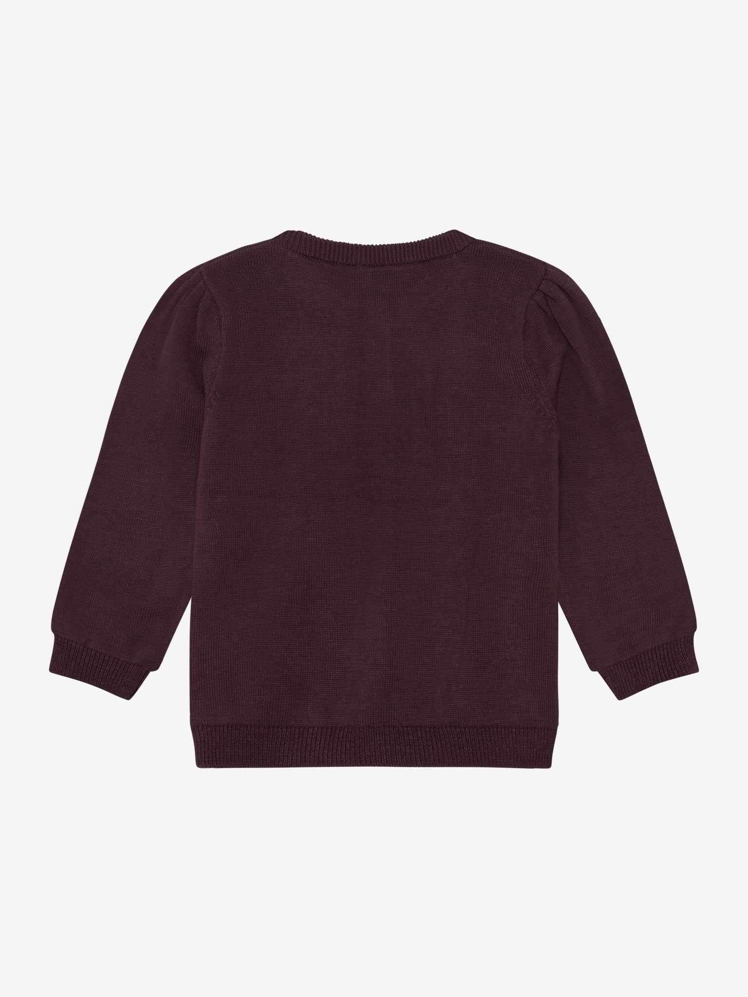 Minymo Strickjacke in Huckleberry, Rückansicht