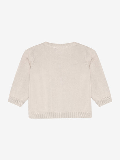 Minymo Strickjacke in Pink Tint, Rückansicht