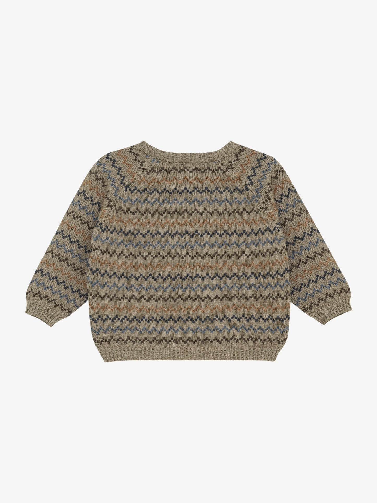 Minymo Strickpullover in Fungi, Rückansicht