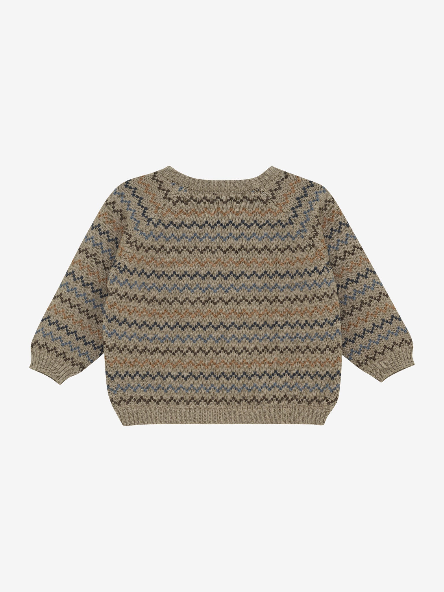 Minymo Strickpullover in Fungi, Rückansicht