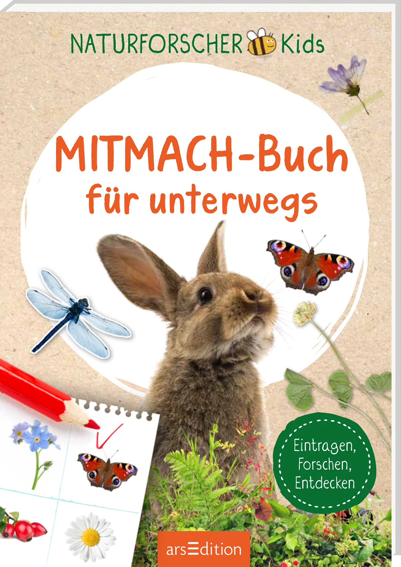 Mitmachbuch für Unterwegs, Naturforscher Kids von arsEdition bei Bärechind