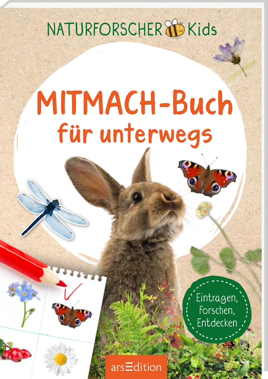 Mitmachbuch für Unterwegs, Naturforscher Kids von arsEdition bei Bärechind