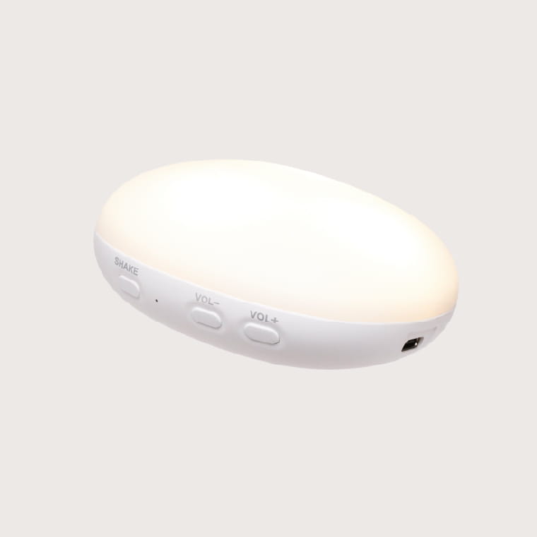 Moonie 2.0 Zubehör mit USB-C Ladekabel und Soundmodul – nachhaltige Einschlafhilfe mit aufladbarem Akku. In Winterthur, Zürich, Schweiz erhältlich.