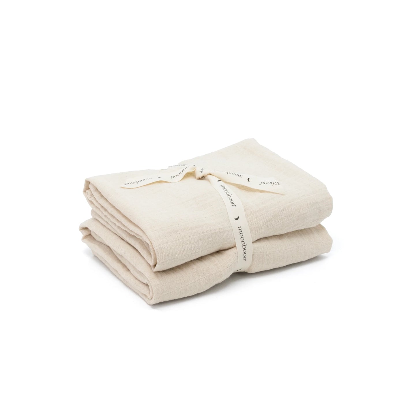 Nuschi, 2er-Pack, uni, natur