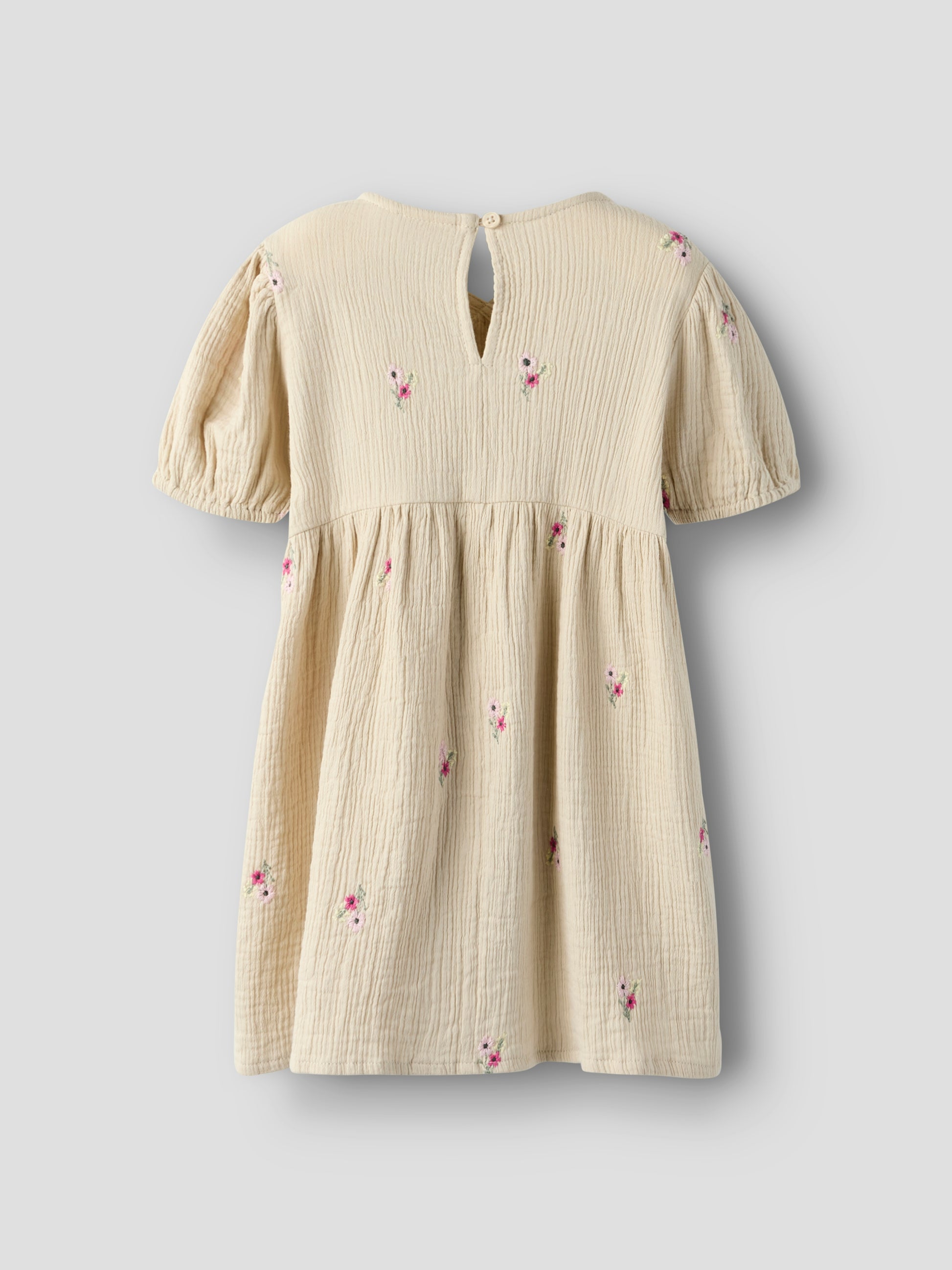 Baby Musselin Kleid mit Blumenstickerei von NAME IT bei Bärechind Winterthur Zürich Schweiz kaufen, rueckseite