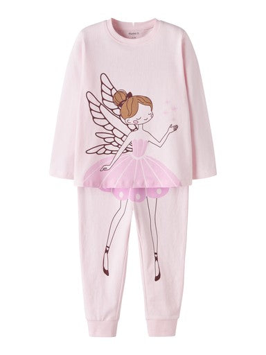 Name It Kinder Pyjama in Rosa mit Fee, Flügeln und Ballerinarock, im Bärechind Winterthur Schweiz