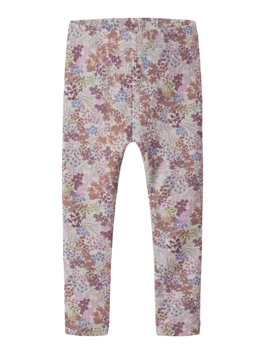 NAME IT Leggings mit Blumenmuster aus Bio-Baumwolle – nachhaltige Kindermode bei Bärechind Winterthur, Zürich Schweiz