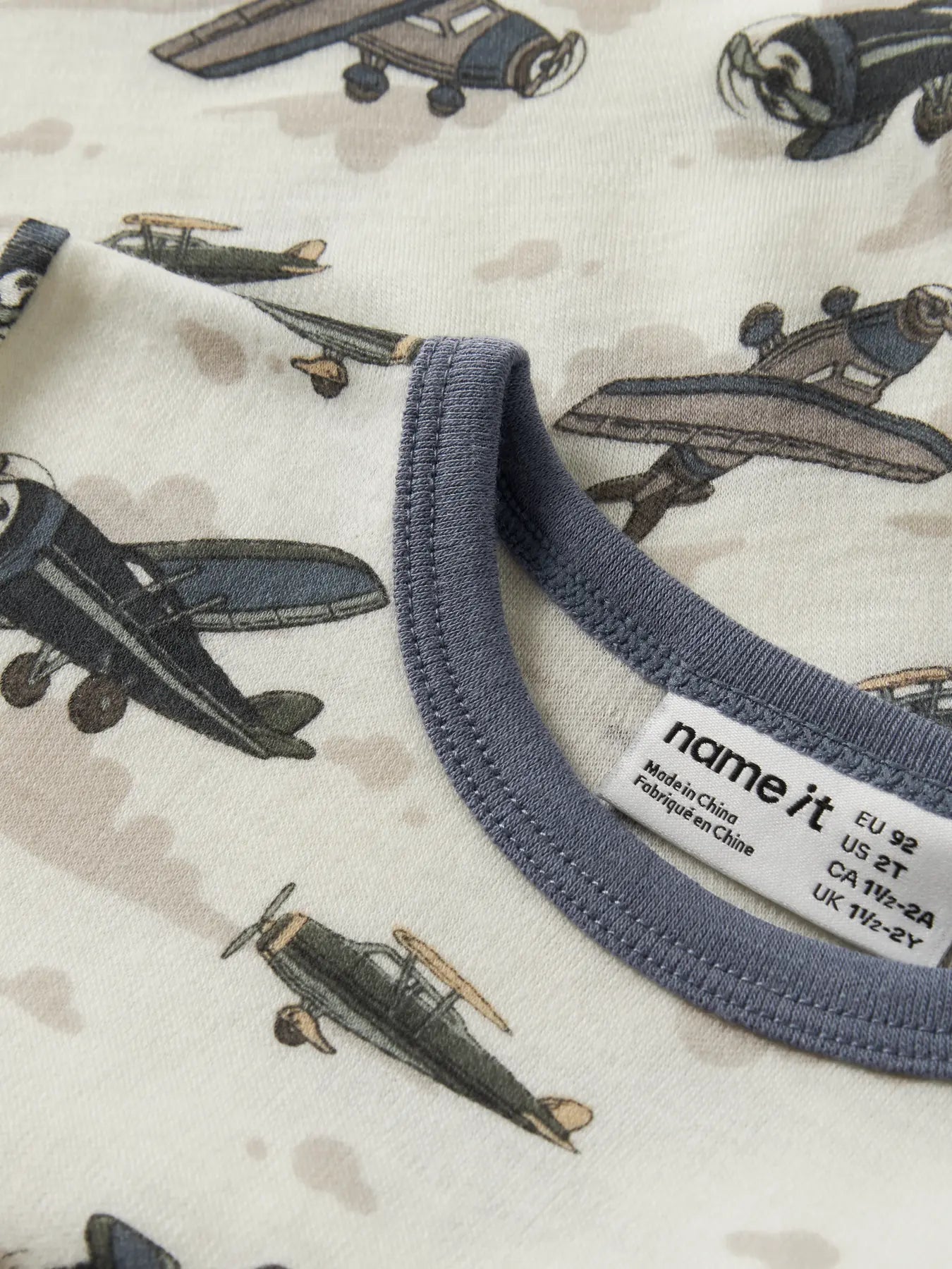 Bärechind, Name It Merino Langarmshirt Snow White, am Kind getragen